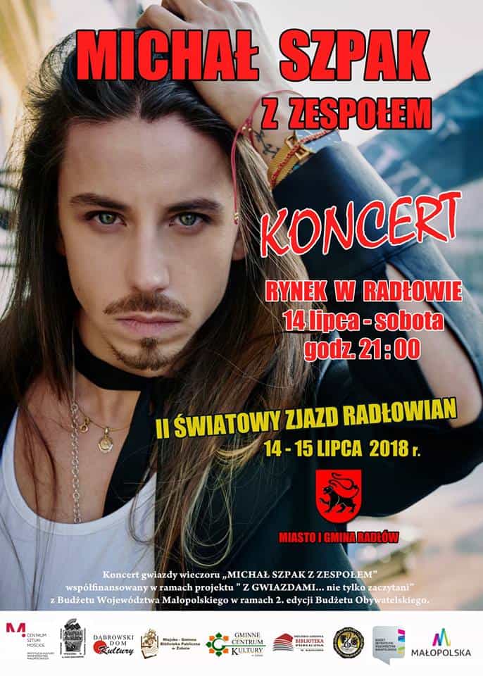 Michał Szpak, Radłów 14 lipca 2018
